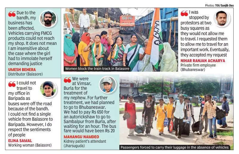 People feel pain as Cong-led bandh disrupts traffic across state