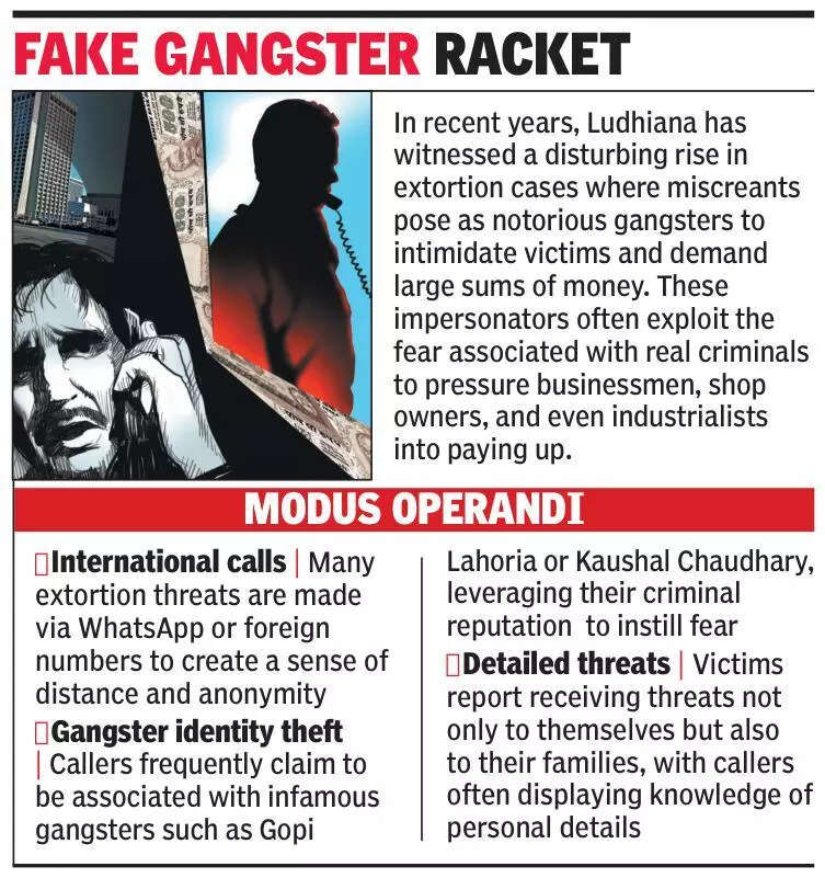 Man claims to be gangster Gopi Lahoria, demands Rs 50 lakh