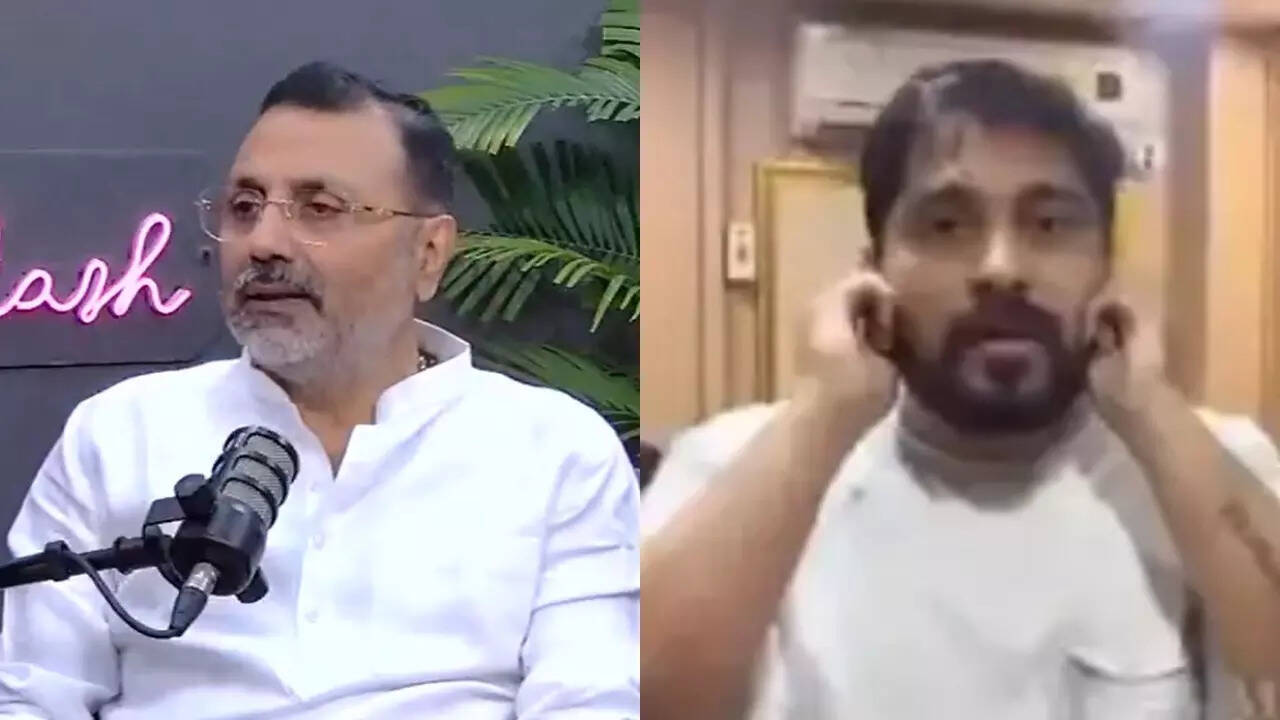 ‘Why attack Hindi speakers?’ Nishikant Dubey defends ‘patak ke marenge’ remarks; hits out at Thackerays over language-based violence in Mumbai​