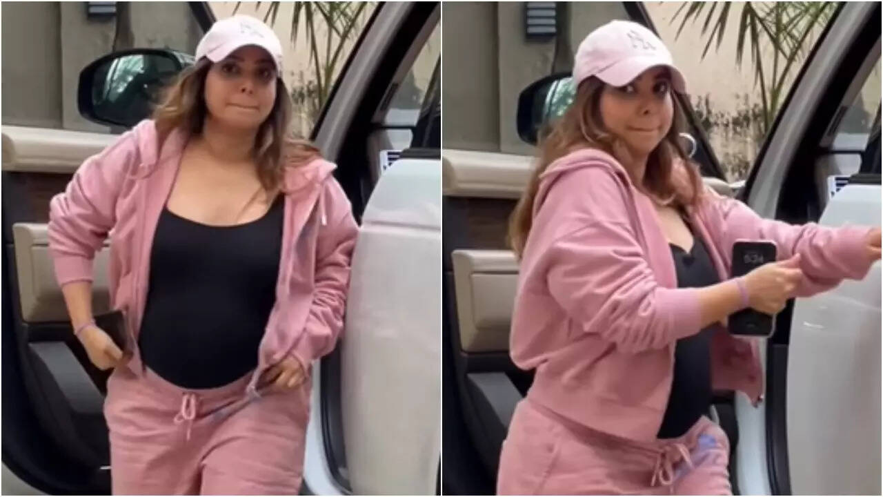 Arbaaz Khan's wife Sshura Khan flaunts her baby bump