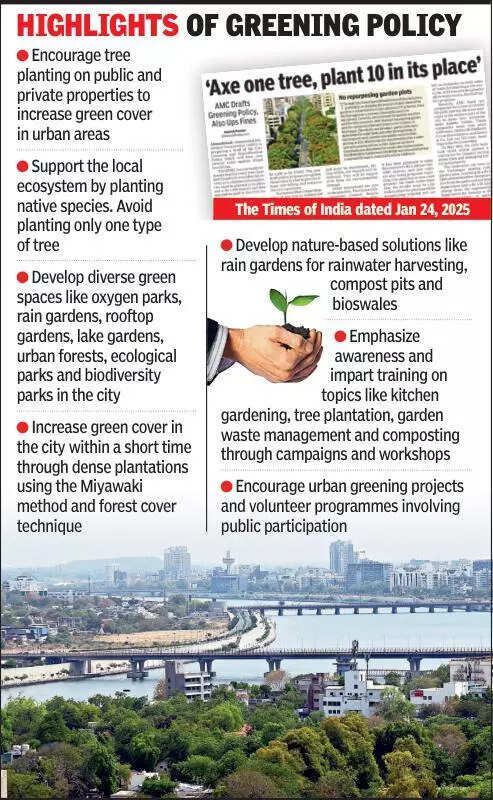 Now, 5% green cover must for new town planning schemes in Ahmedabad