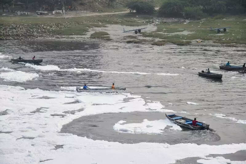 Pollution levels in Yamuna surge despite monsoon rainfall