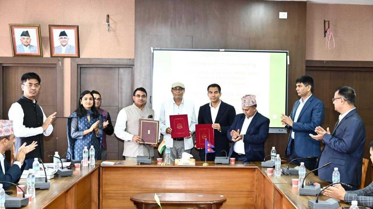 India signs pact to undertake five projects in Nepal under Rs 390 mn grant assistance​