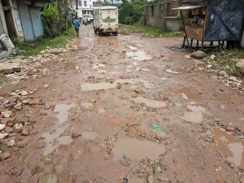 Crater-riddled roads off Bypass cry for repairs