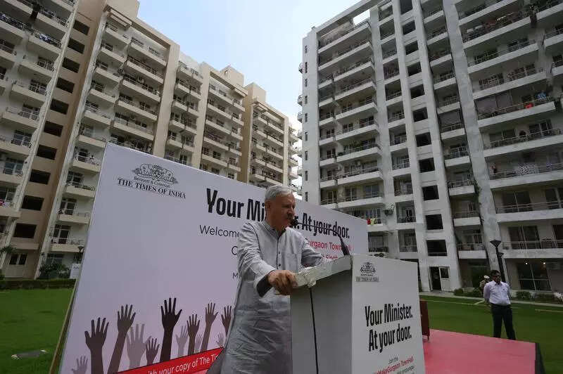Gurgaon’s problem is it’s remote-controlled from Chandigarh, Rao Inderjit Singh says at TOI Townhall