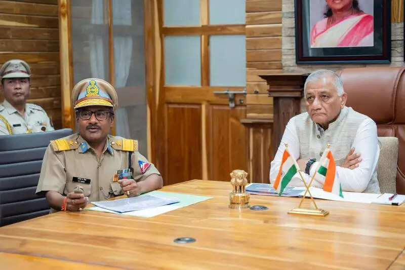 Mizoram guv discusses infra projects with BRO chief engineer