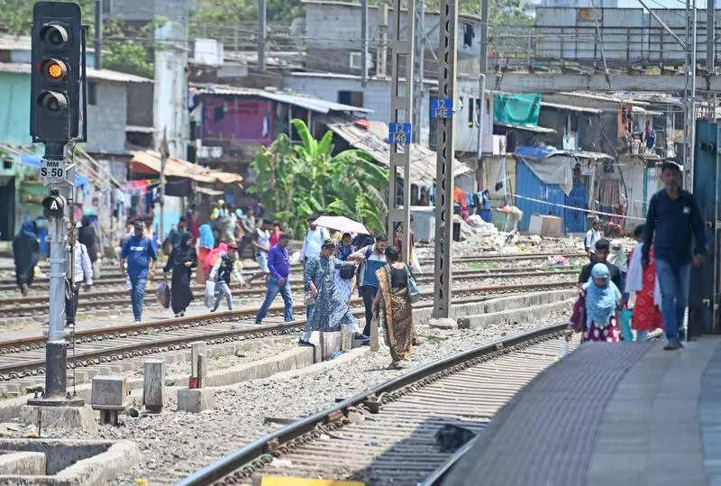 Woman wearing headphones dies while crossing Ambernath railway track, colleague killed in rescue bid
