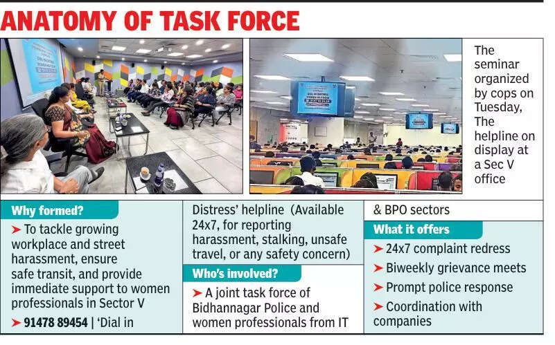 Cops team up with Sec V workers to make tech zone a safer place