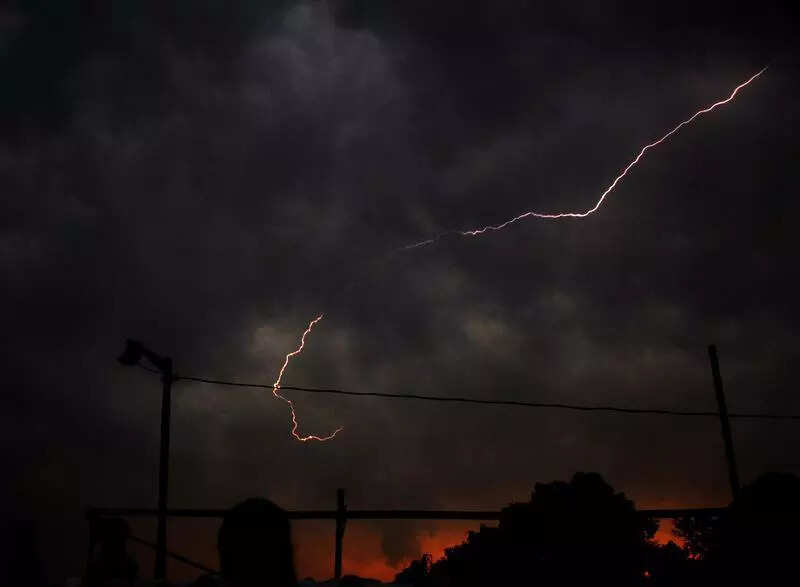 Lightning strikes kill five in state