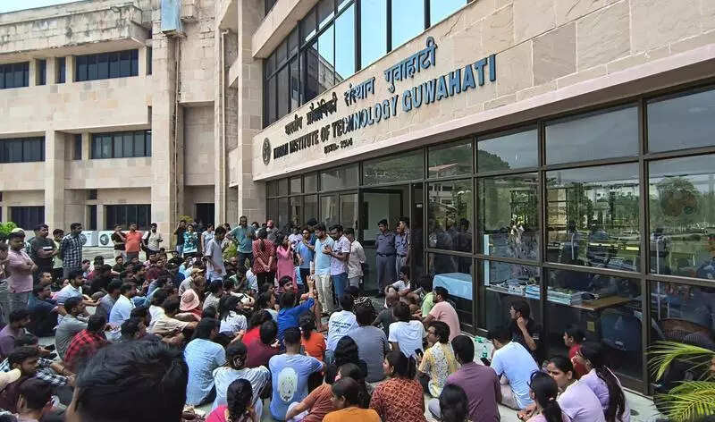 PhD students boycott academic work at IIT-G against fee hike