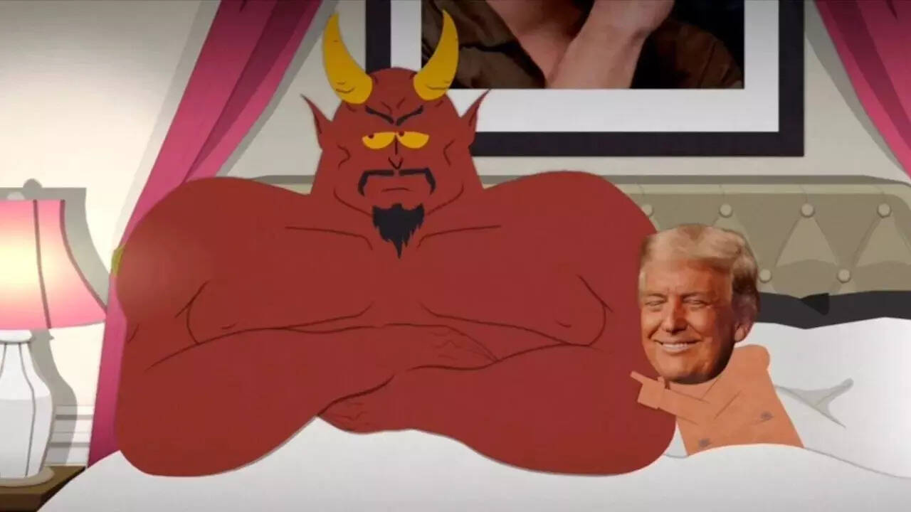 'Fourth-rate show': White House reacts to South Park showing 'Trump naked in bed with devil'