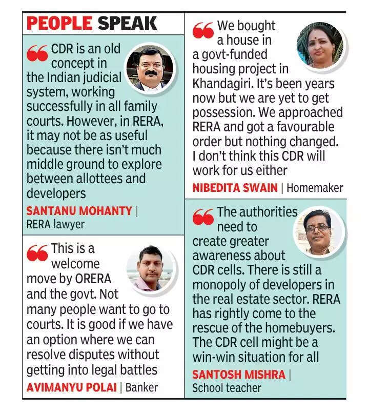 ORERA notifies formation of CDR cell for resolving disputes