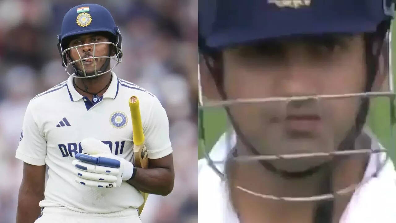 IND vs ENG: Deja vu at Old Trafford! Sai's golden duck evokes old Gambhir moment - Watch