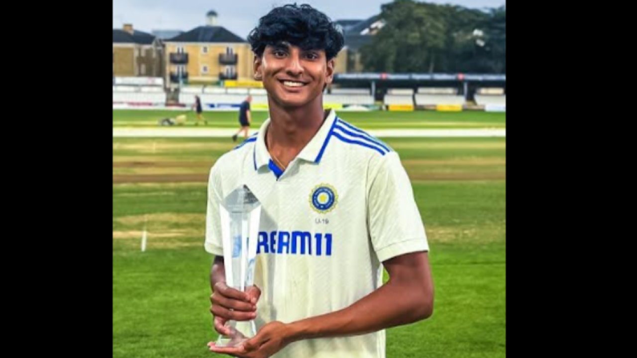 Tamil Nadu all-rounder RS Ambrish makes a mark for India U-19 in England