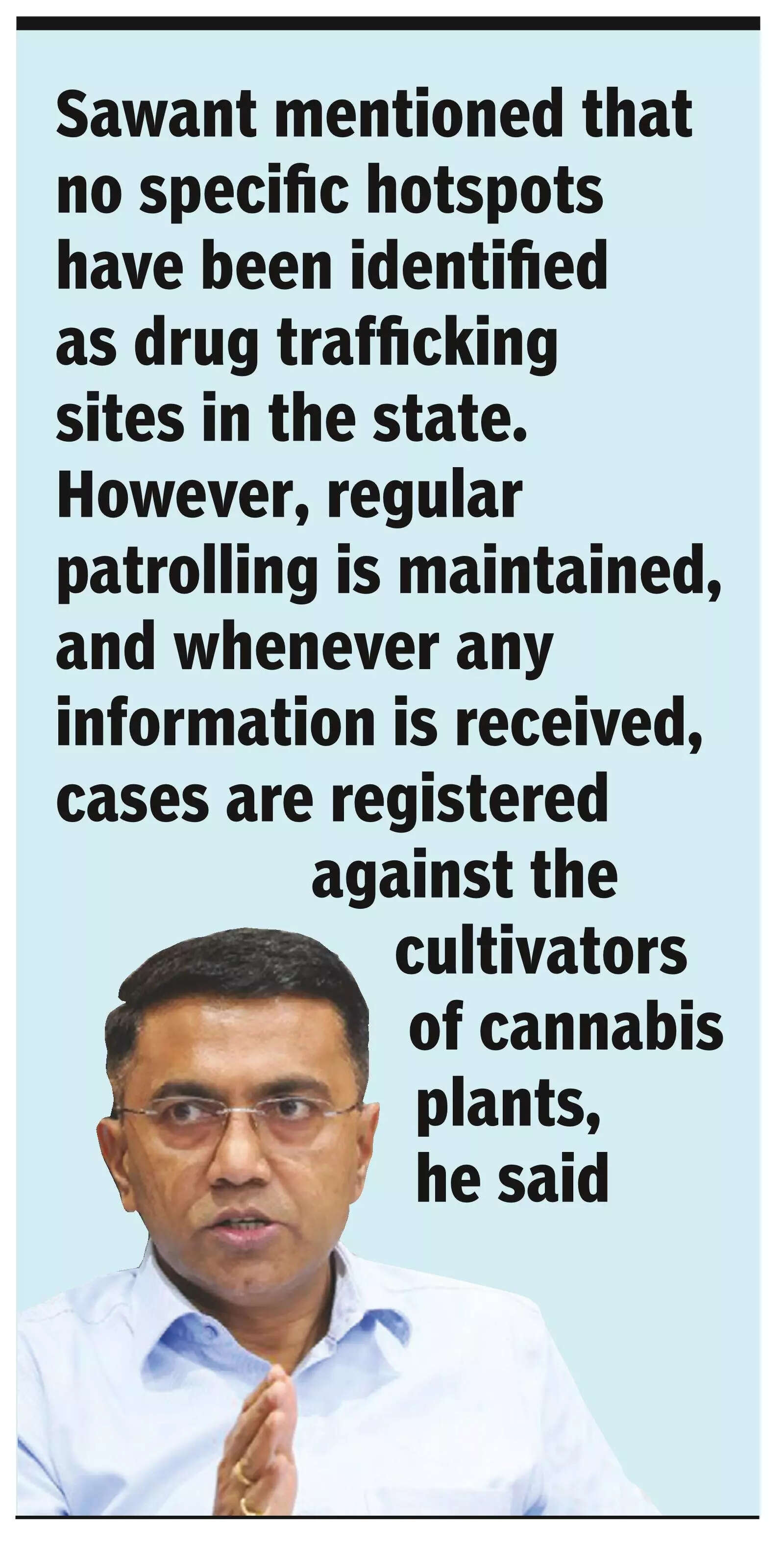 Govt curbing drug peddling near edu institutions: CM