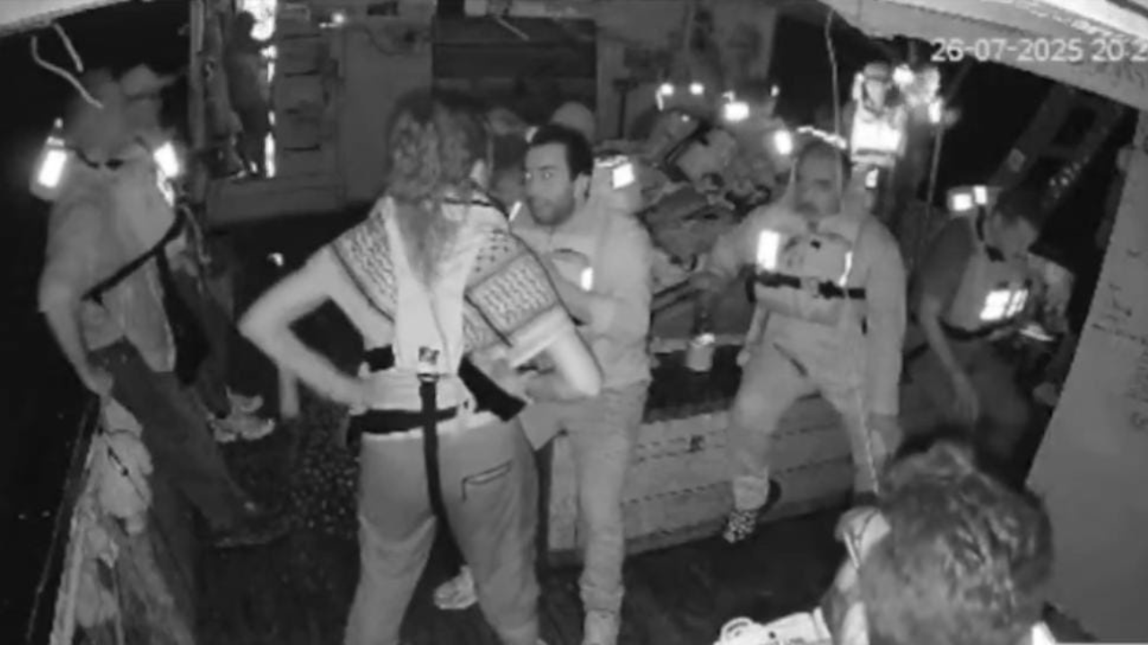 'Carrying baby formula': Israel intercepts food aid boat ‘Handala’ on its way to Gaza; 'kidnaps' 19 activists, 2 journalists