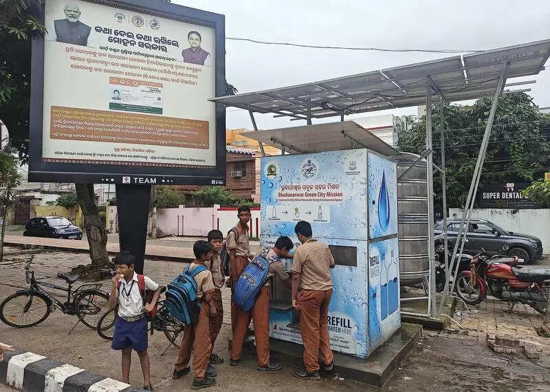 BMC installs solar-powered water kiosks