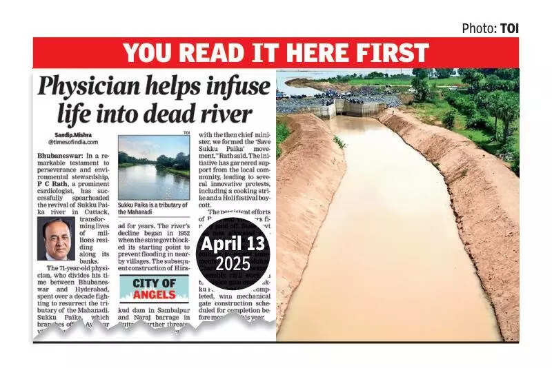 River springs back to life through doc’s efforts