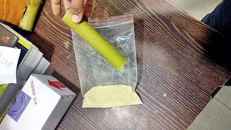 Meth worth Rs 49L seized from two near Bhakti Circle in A’bad