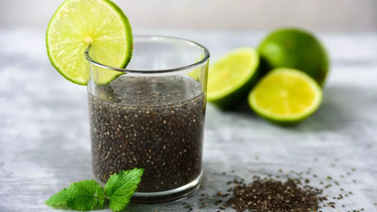 Chia seed electrolyte energy drink