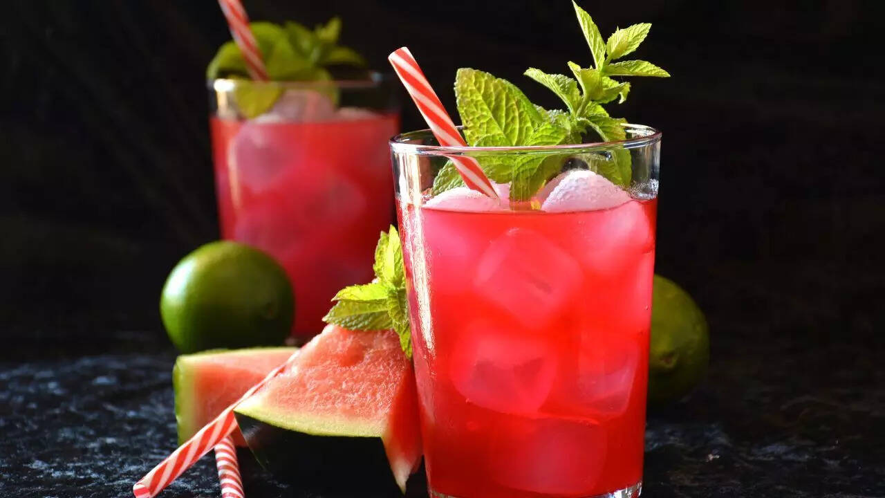 Watermelon mint rehydrator