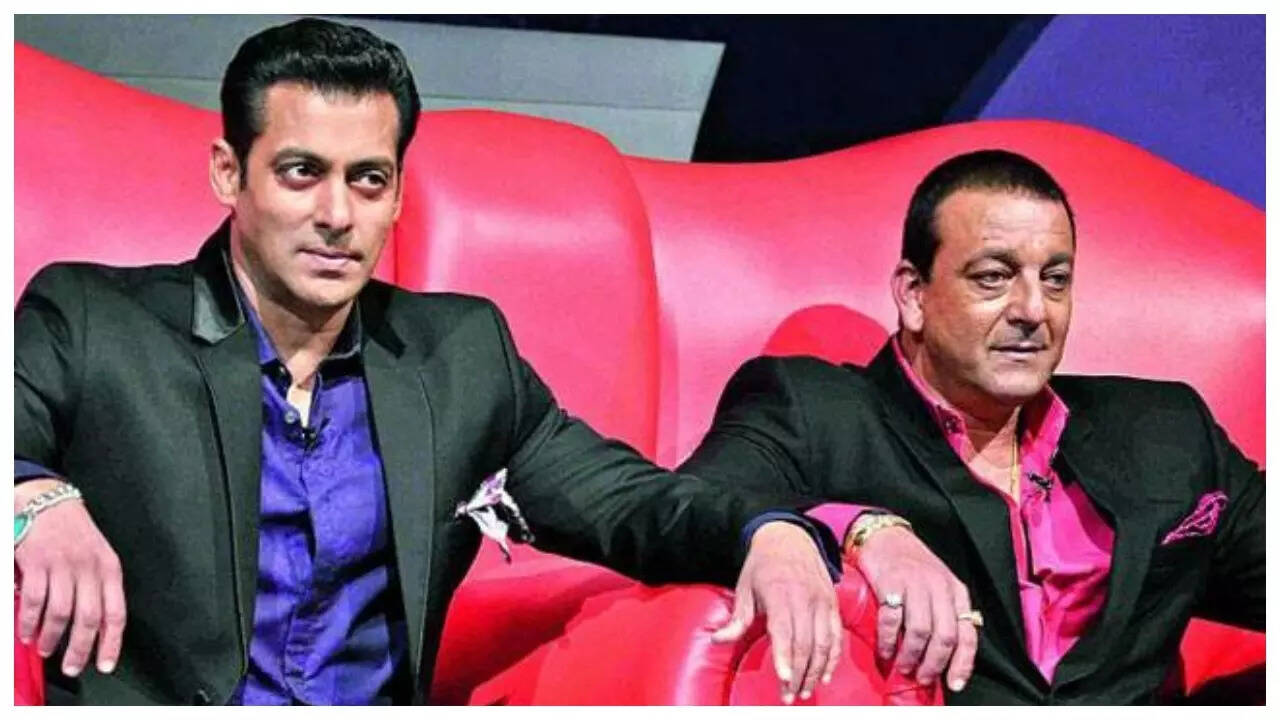 When Salman Khan met Sanju mid-air