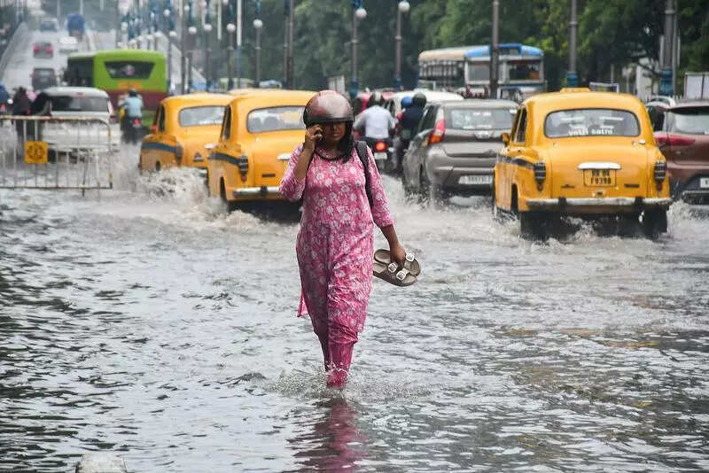At 593 mm, Kolkata records highest July rainfall in eight years, logs 62% of seasonal shower count