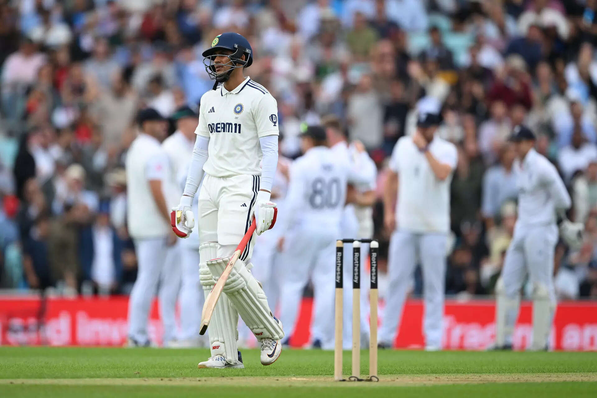 Shubman Gill’s costly call: Run out after rain break halts India’s progress at The Oval – Watch