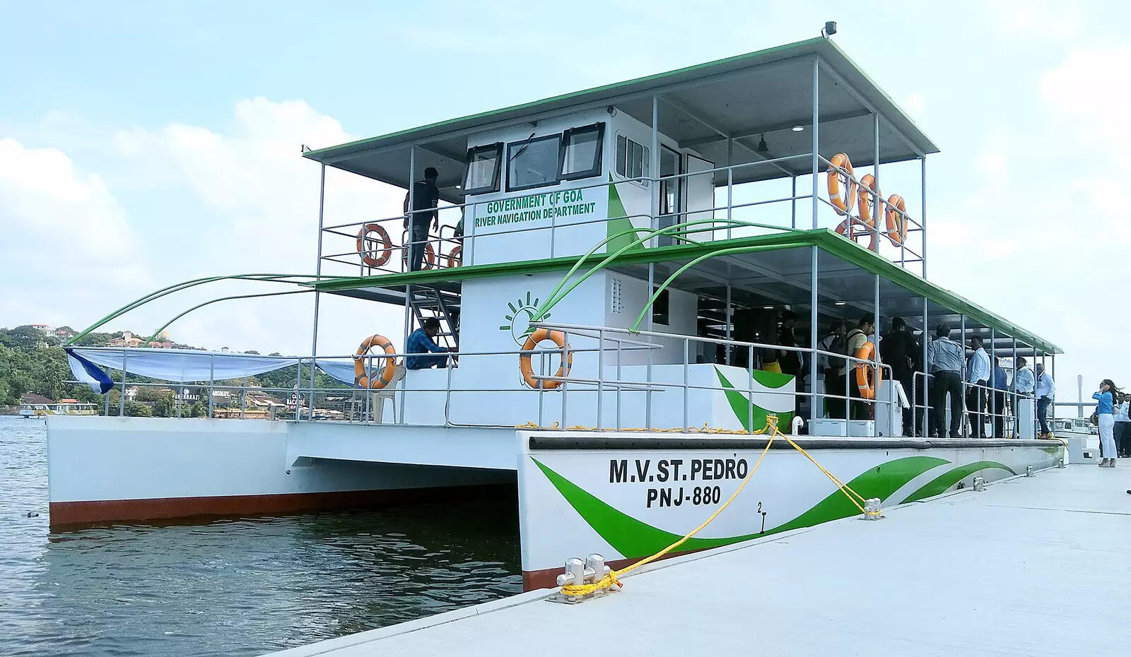Govt begins process to rent out solar ferry