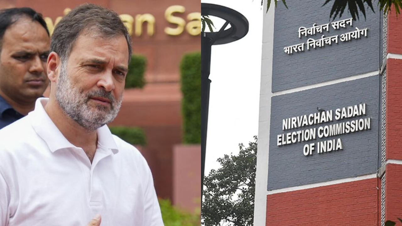EC’s 5-point attack on Rahul Gandhi: Poll body calls ‘vote theft’ remark ‘wild’; says he refused to engage