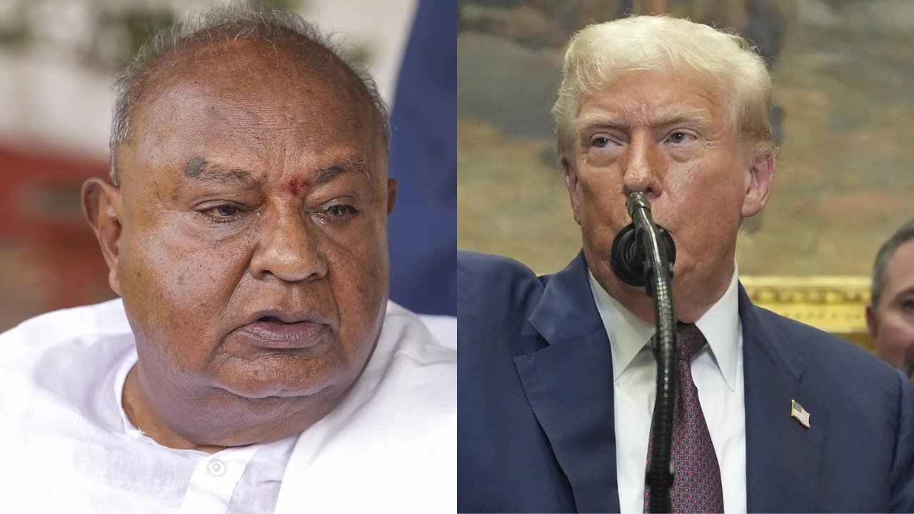 ‘A head of state so volatile’: Ex-PM Deve Gowda’s scathing attack on Trump; praises PM Modi’s ‘firm stand’