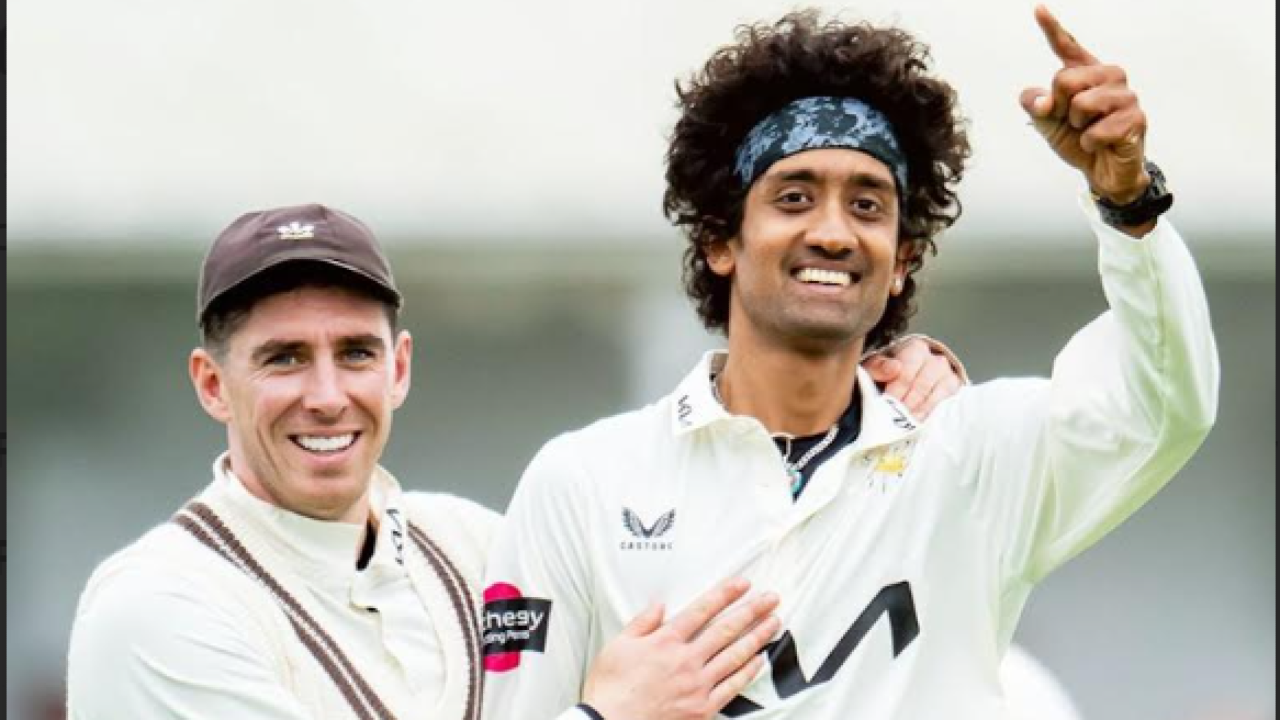 Sai Kishore enjoys dream English County debut with Surrey