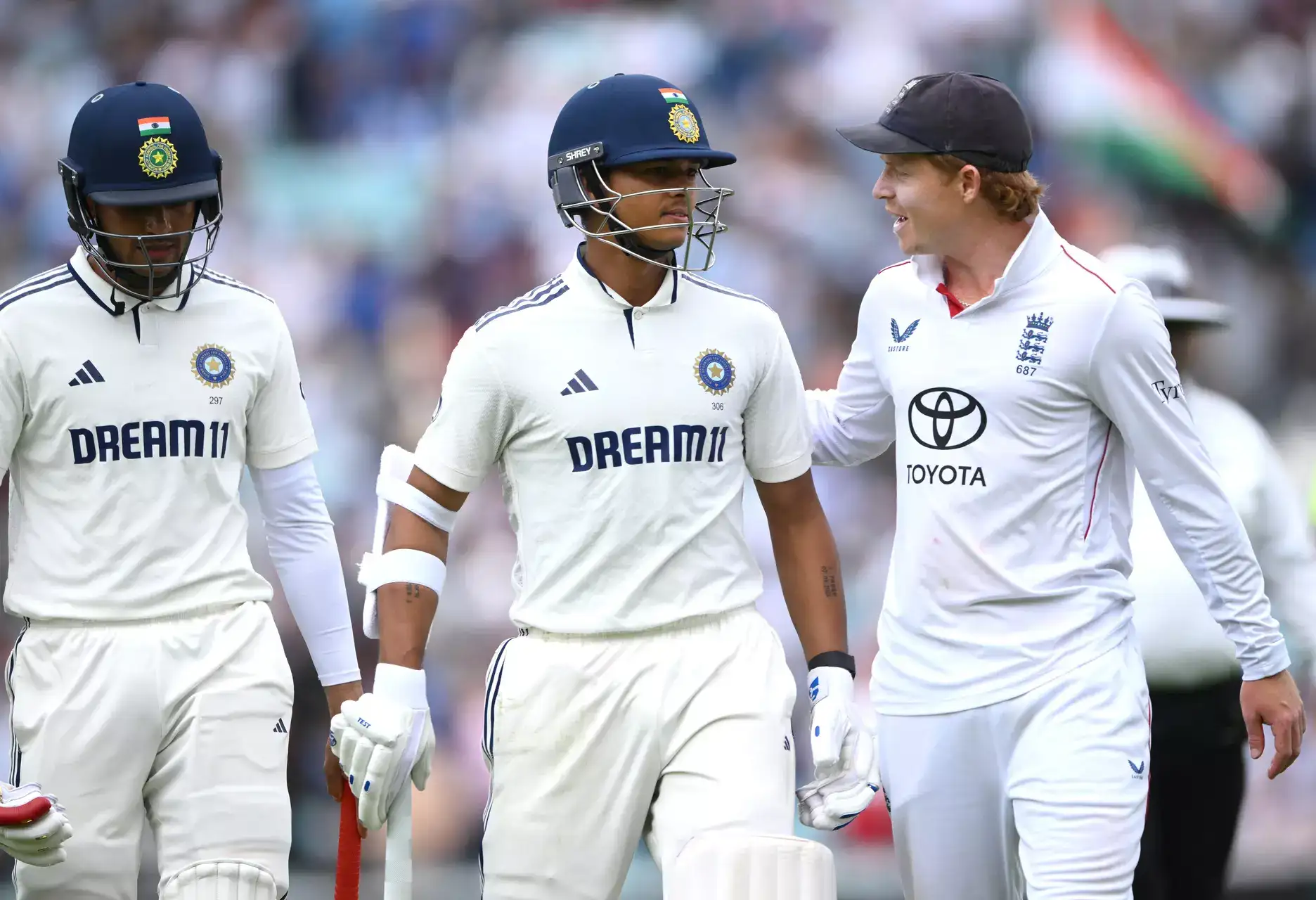 IND vs ENG: Jaiswal, Crawley and Pope caught in fiery exchange – Watch