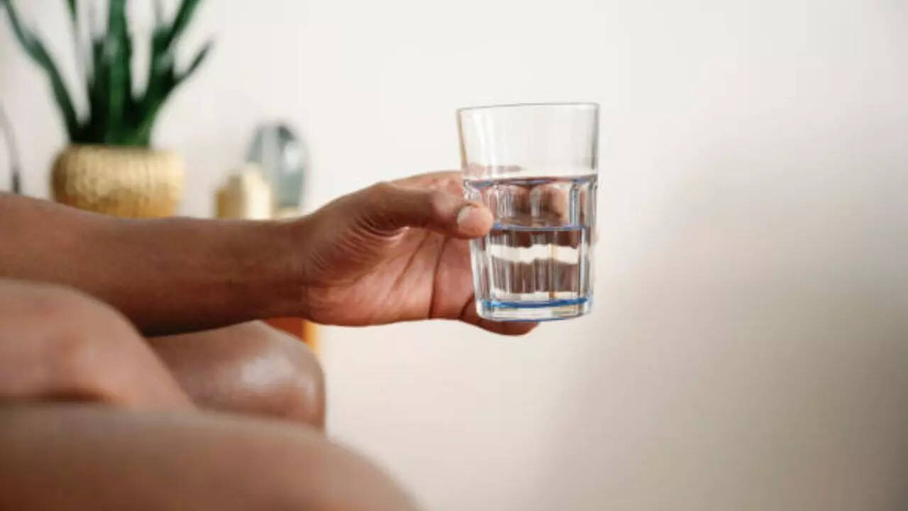 Drink water before meals