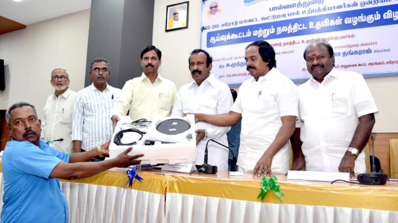 It is impossible to adulterate Aavin milk: Minister