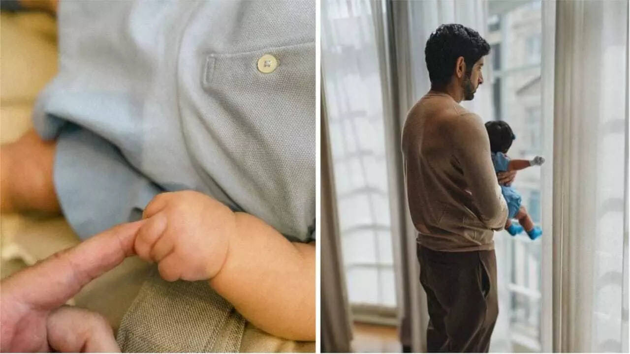 Meet baby Hind: Dubai Crown Prince Sheikh Hamdan shares rare photos of tender father-daughter moment