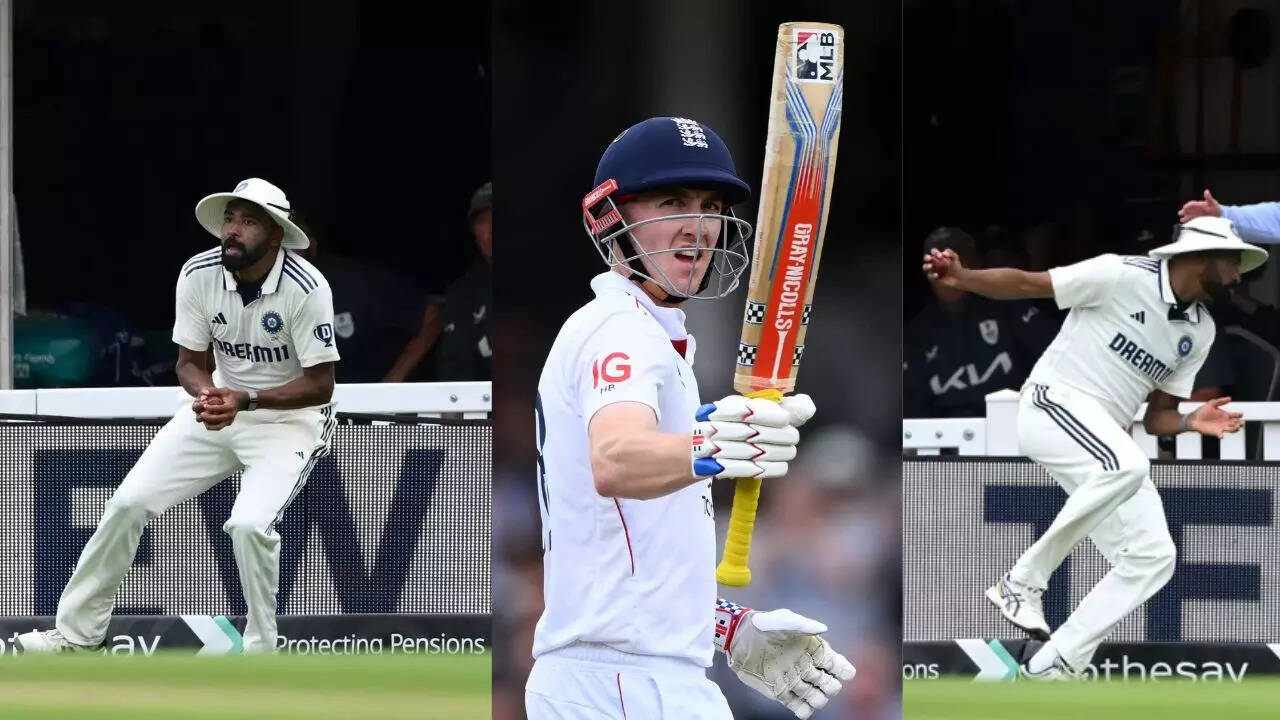 IND vs ENG: Dropped and punished: How many runs did Brook score after Siraj’s miss?