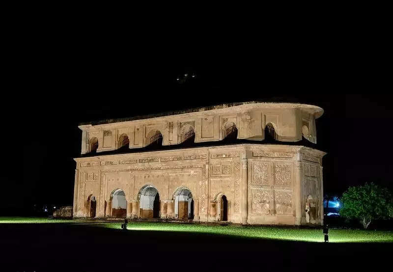 Rang Ghar gets a luminous makeover as Sivasagar launches illumination project