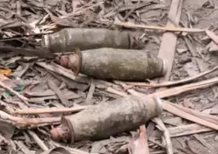 3 rusted shells found in J&K:Bomb squad destroys shells in controlled explosion; locals alert police