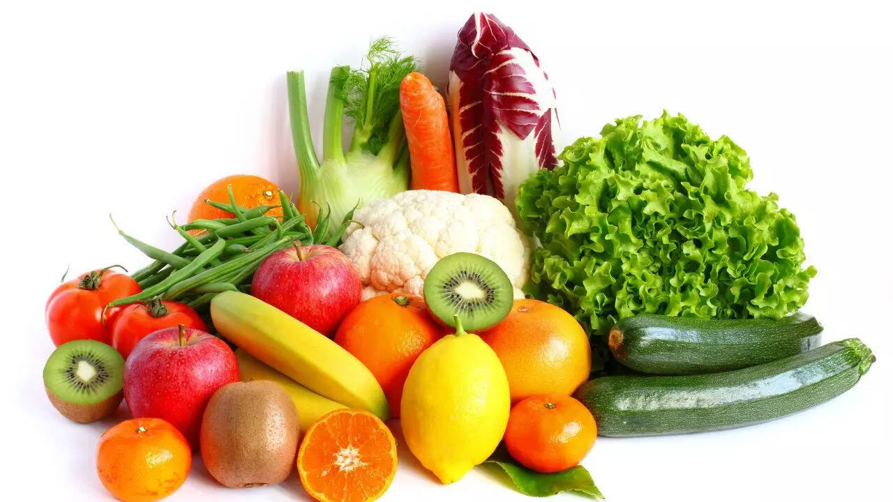 Fruits and vegetables