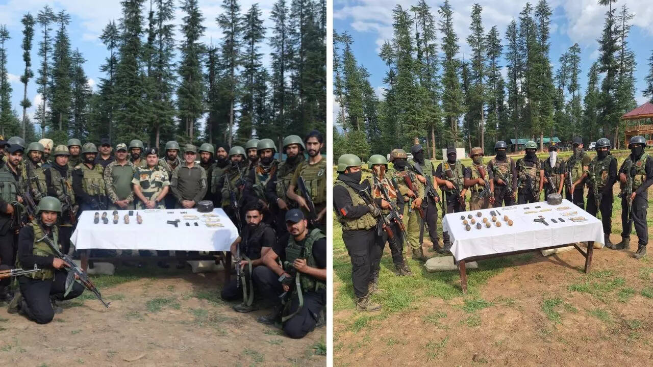 Kupwara cave raid: Chinese arms, IED manual recovered in 3-day joint op; anti-terror operations continue across J&K