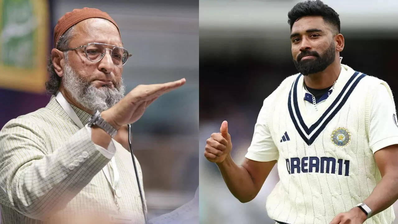 ‘Poora khol … ‘: Owaisi’s explosive comment on Mohammed Siraj