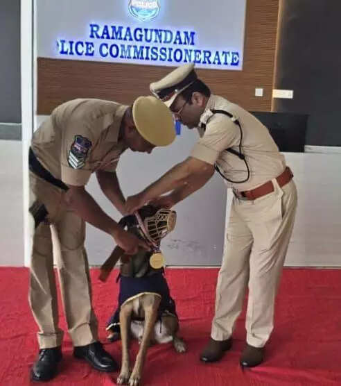 Simba ‘sniffs’ to glory at Telangana police meet