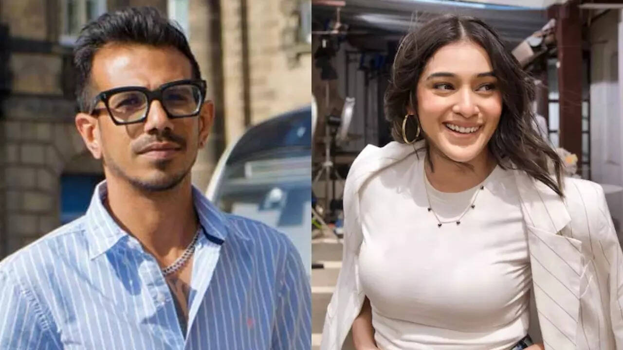 Yuzi Chahal congratulates Mahvash on her award win