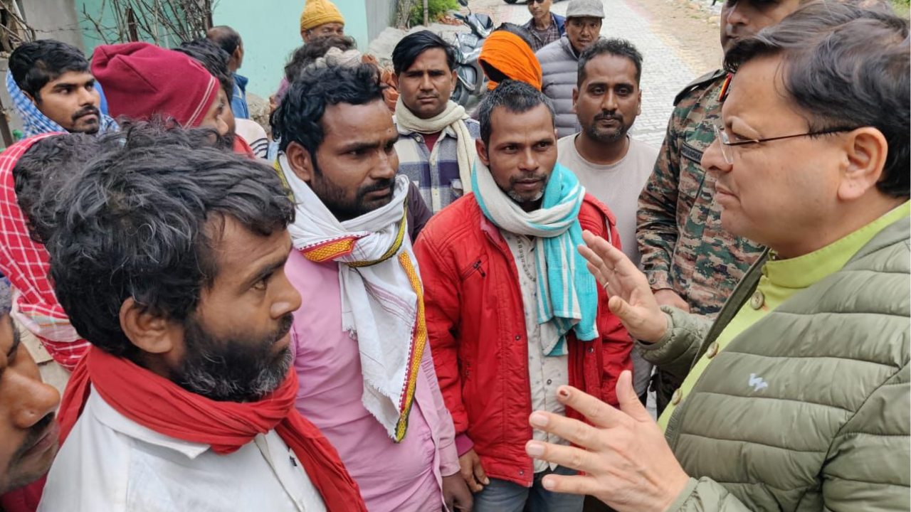 Uttarakhand floods: CM Dhami reaches Uttarkashi, meets disaster victims as rescue efforts intensify