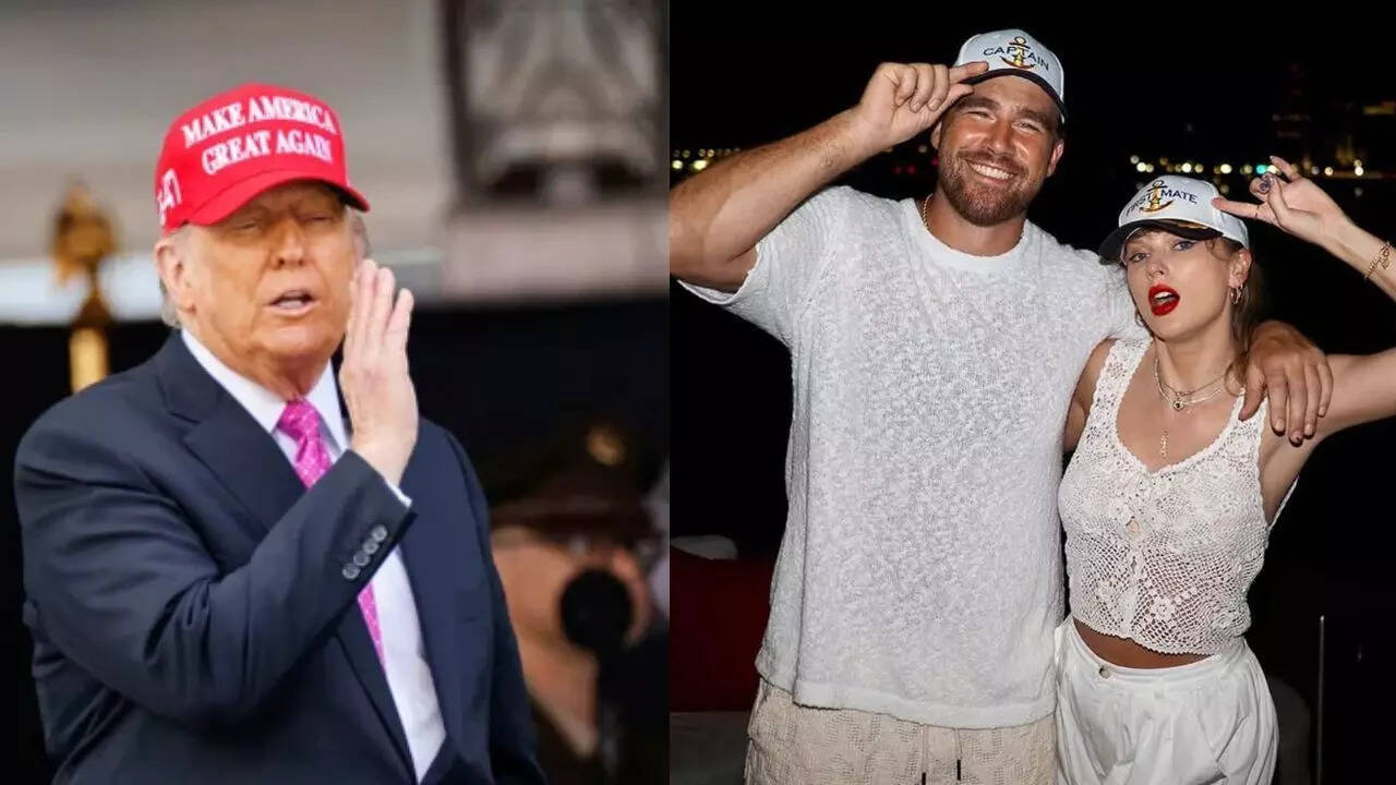 Trump slams Taylor Swift: Calls her ‘no longer hot’; Travis stays silent but show support