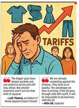 Can still compete at 25% but 50% tariff will lock us out: NCR exporters