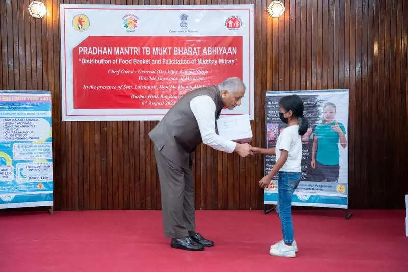 Guv aims to make Mizoram India’s first TB-free state, urges action