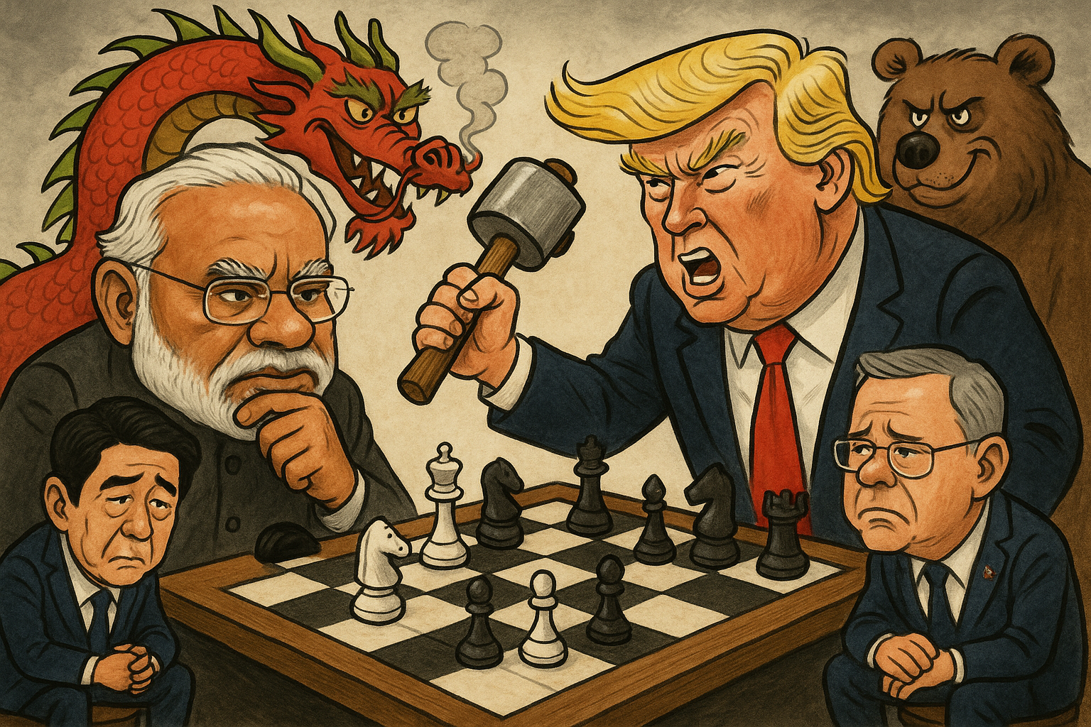 India in crosshairs: Trump’s Russia tariffs- How it could make China great again