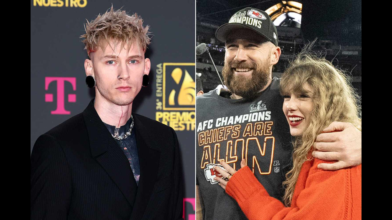 Taylor Swift booed at Super Bowl: Focused on Travis Kelce; Machine Gun Kelly reveals moment